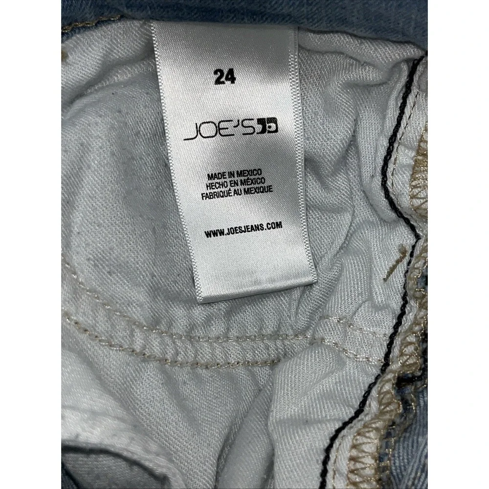 JOE'S JEANS 24 Corinne RISE FLARE Lighter Wash Denim Sporty Trendy 70's Retro